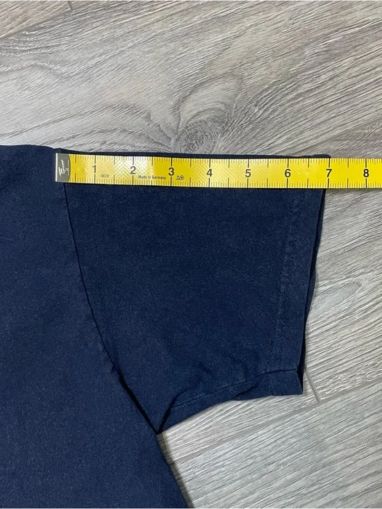 Vintage Vans Scorpion Graphic T-Shirt Navy Blue Y2K Skate Tee Small - Picture 8 of 8